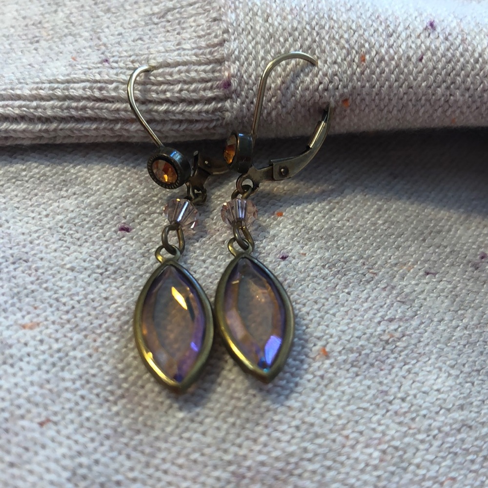 Crystal earrings